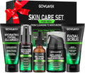 Men's 5-Piece Skin Care Set with Cleanser, Toner & Retinol Serum