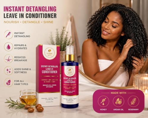 Leave-In Conditioner Spray with Argan Oil - Instant Detangling