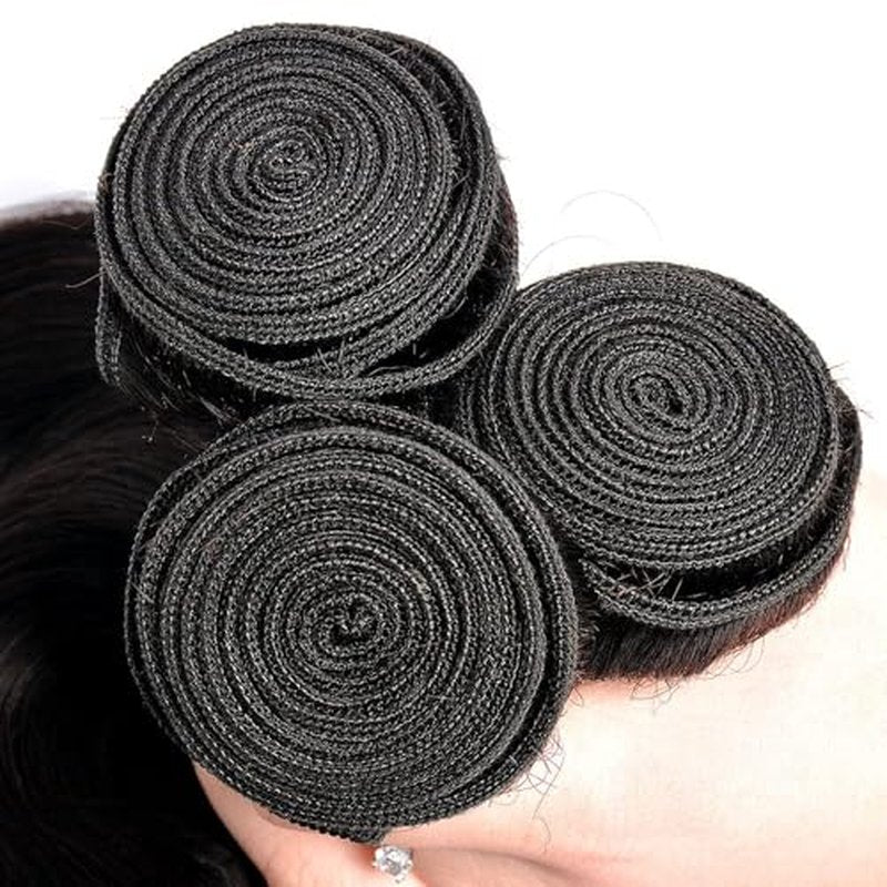 FuivJuix 28-32 Inch Unprocessed Brazilian Straight Hair Bundles