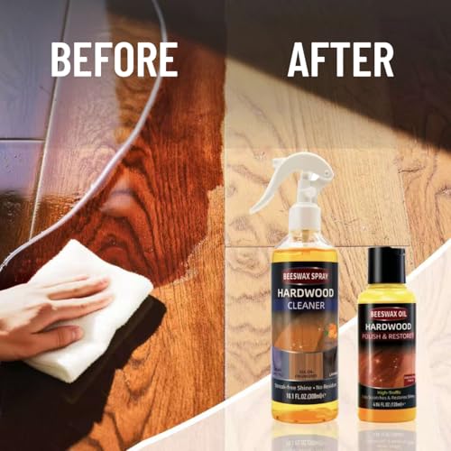 Beeswax Wood Polish Cleaner & Furniture Care Spray