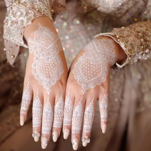 Colored Henna Paste Bottle - Temporary Tattoo Body Art