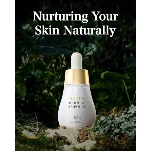 MASTINA Mastic Ampoule Serum Spoid Type Set(Dropper Type, 0.5fl oz, pack of 3), Fermented Mastic Gum. White Mastic Complex 63% + Tranexamic Acid 2% + Niacinamide 5%