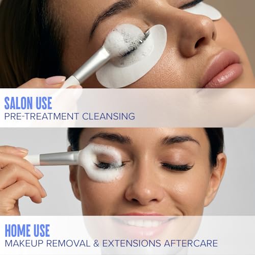 Stacy Lash Eyelash Extension Shampoo & Brush - 50ml Foaming Cleanser