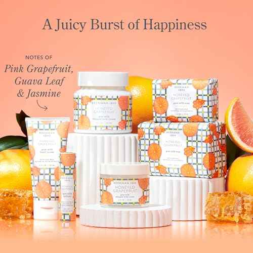 Beekman 1802 Tinted Lip Balm, Honeyed Grapefruit - Scented - 0.15 oz - With Goat Milk, Vitamin E, Beeswax & Shea Butter to Hydrate & Soothe - Good for Sensitive Skin - Cruelty Free