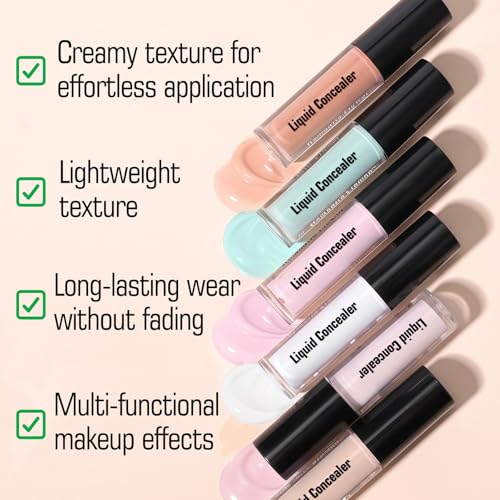 DAGEDA 6-Piece Concealer Set with Color Correctors
