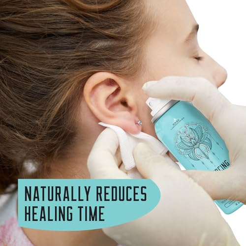 Piercing Aftercare Kit: Sea Salt Spray & Keloid Oil