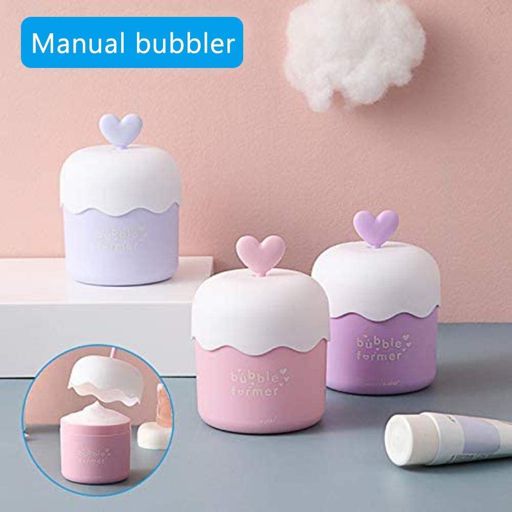 Shiker Foam Bubble Maker Cleanser Foamer Cup Facial Cleanser Foam Maker Cup, Manual Foamer Portable Foam Foamer for Face Washing Foam Foamer For Facial Cleanser and Shower Gel