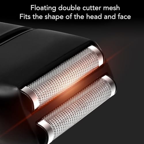 ZJchao Professional Reciprocating Beard Trimmer Foil Clipper for Men Bald Head, LCD Display, lectric Trimmer Foil Clipper Bald Head LCD Display Reciprocating Beard Clipper, Foil Shaver for Men