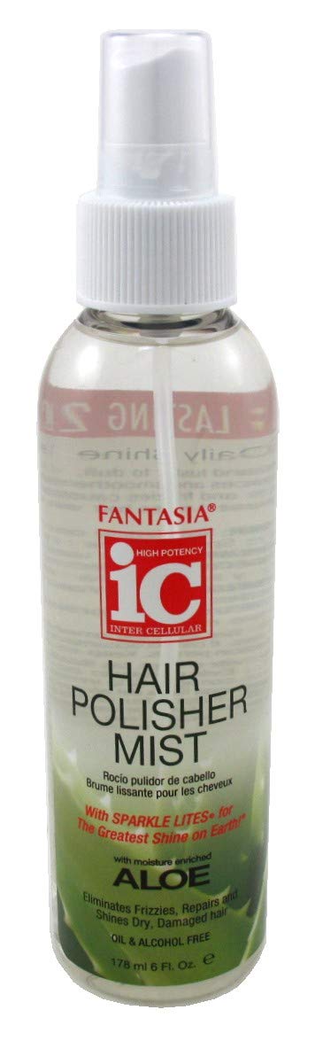 Fantasia Ic Hair Polisher Mist 6 Ounce Pump (177ml) (3 Pack)