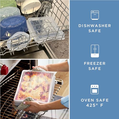 Stasher 8x8 Square Silicone Stretch Lid for Casseroles