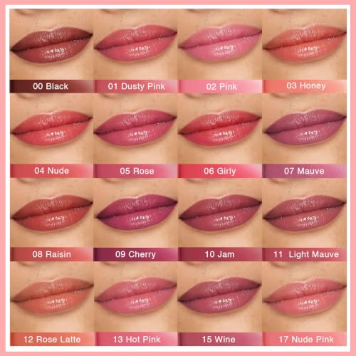 Kaely Cherry Honey Lipstick Tinted Lip Balm 09 Vegan Nourishing Glossy Lip Gloss