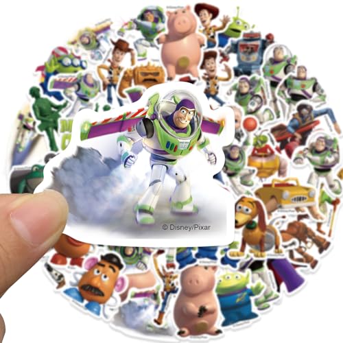 50 Piece Cartoon Vinyl Stickers Waterproof Pack
