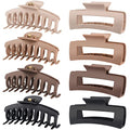 LuSeren Large Hair Claw Clips 4.3 Inch Matte Banana Clips