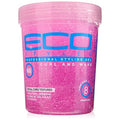 Ecoco Eco Style Hair Gel - Curl And Wave - Anti-Itch, Alcohol-Free Formula - Perfect Hold For Angled Or Tapered Sides - Ideal For Wavy Hair - No Flakes - Not Animal Tested - Moisturizes - 32 Oz