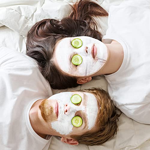 PAGOW 600 Sheets Facial Mask Preservative Disposable, Plastic Thin Face Mask Skin Care, DIY Clear Face Mask Paper Beauty Sheets for Face Skincare Spa Wrap Moisture Retention¡¦¡¦