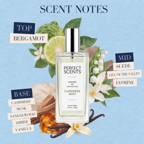Cashmere Woods Perfume for Women 3.4 Fl Oz - Inspired by Donna Karan's Cashmere Mist