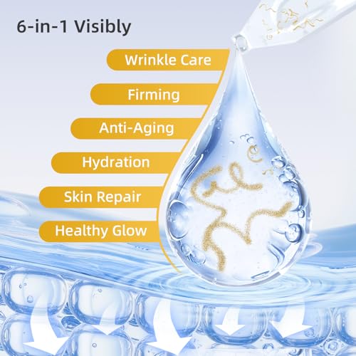 Silk Peptide Intensive Lifting Ampoule, Anti-Aging Hydrating Serum, KOKN¢â Complex, Multi Peptide, Collagen, Niacinamide, 4D Hyaluronic Acid Serum for Wrinkles & Fine Lines & Radiance (1.5fl.oz)