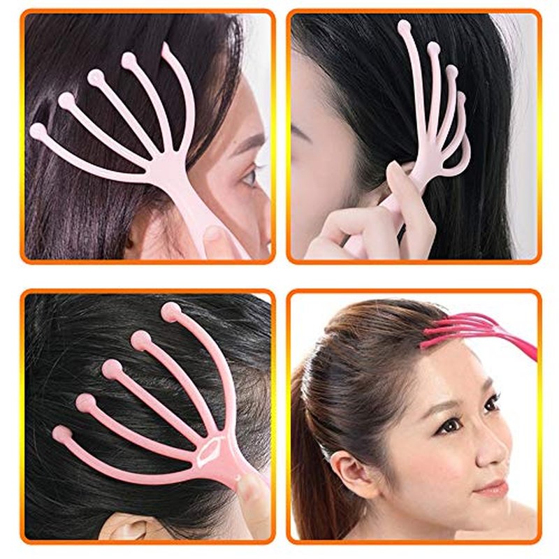 Ryoma Scalp Massager - Portable Hand Held Head & Neck Massager (2-Pack)