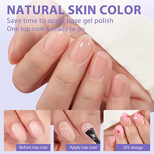 BTArtbox 160pcs Almond Plastic False Nails - Extra Short, 16 Sizes, 4-Week Wear