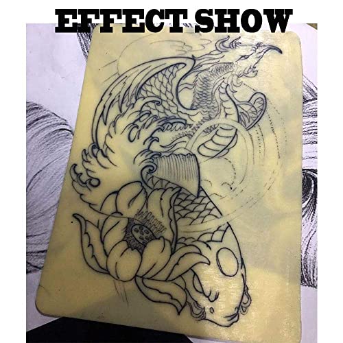 Tattoo Skin Practice - 3Pcs Tattoo Practice Skin 7.8x11.8" 3MM Tattoo Skin Double Sides Soft Silicone Pads Tattoo and Microblading Practice skin for Beginners and Experienced Tattoo Artists