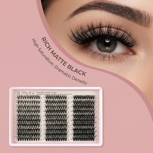 D-Roll Wispy Lash Clusters 40D 50D 60D - 12-18mm Reusable