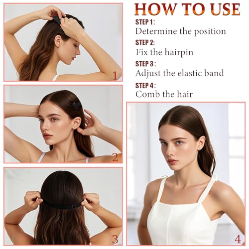 Invisible Facelift Bands with Clips - Adjustable Face Lifting Straps (4 Pack)
