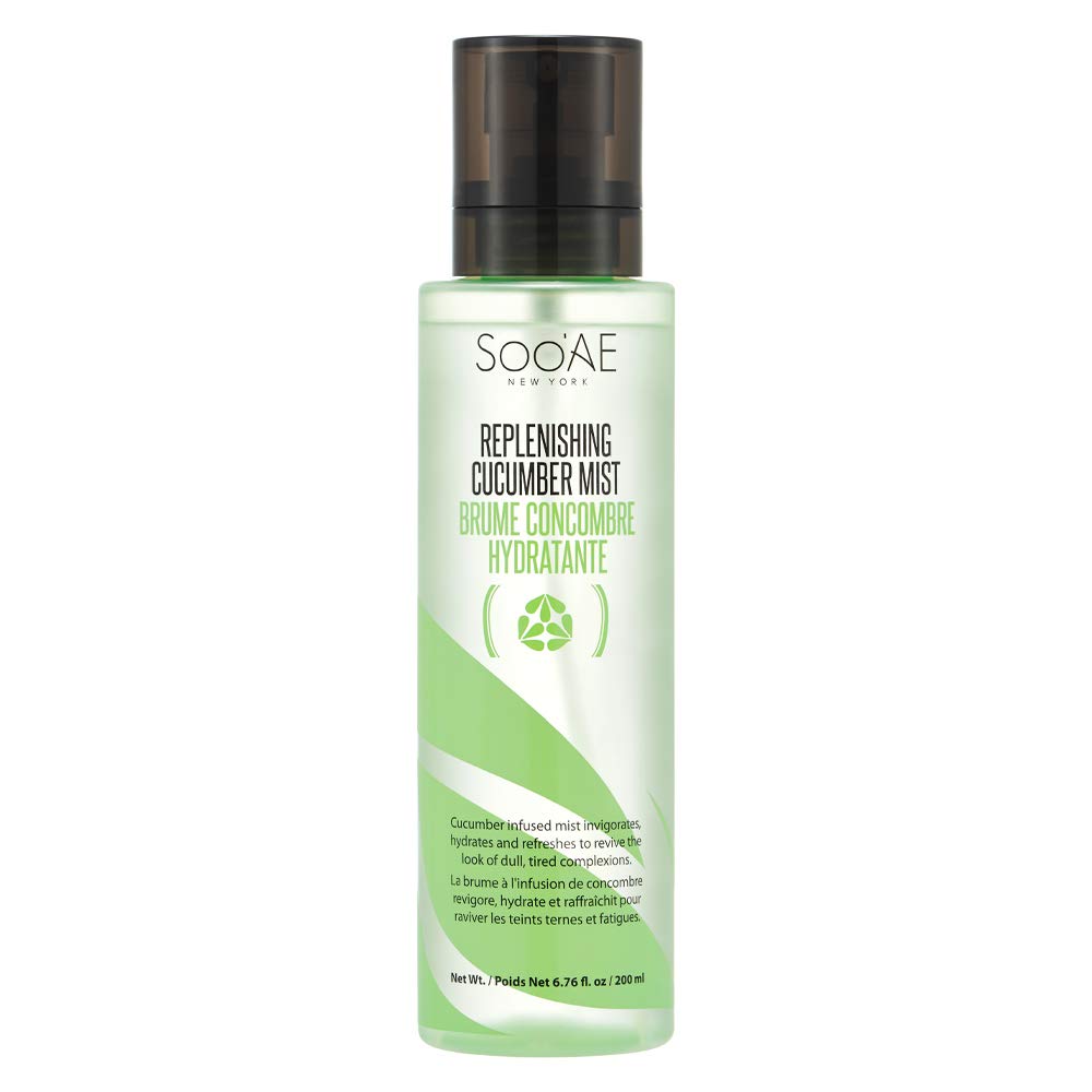 Soo'AE Replenishing Cucumber Mist, Net 6.76 fl. Oz. / 200 ml, 3 Count