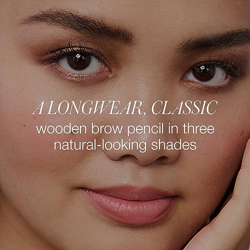 RMS Beauty Waterproof Eyebrow Pencil - Fine Tip for Hair-Like Strokes