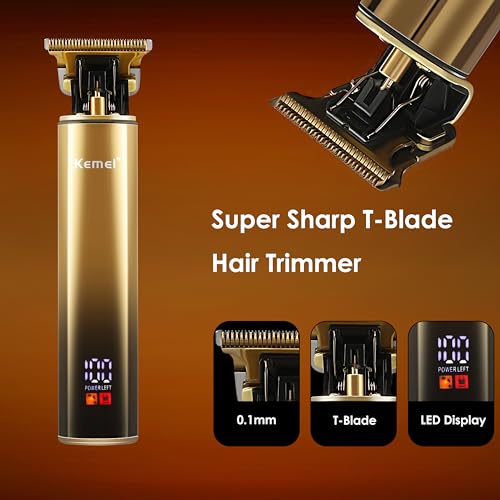 KEMEI 2-in-1 Electric Razor and Hair Trimmer for Men