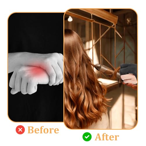 Heat Resistant Gloves for Hair Styling | 2-Piece Set