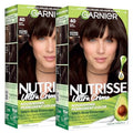 Garnier Nutrisse Ultra Crème Hair Color - 40 Dark Brown / Pack of 2