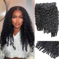 Burmese Curly Hair 3 Bundles 16 18 20 Inch 3C4A Virgin