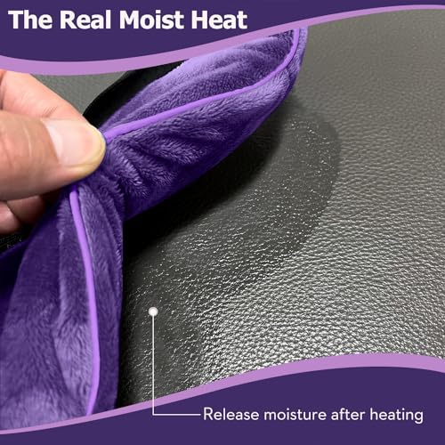 Heated Eye Mask, Moist Heat Eye Compress Microwave Warm Eye Mask for Dry Eyes, Good for Blepharitis, Itchy Eyes etc.