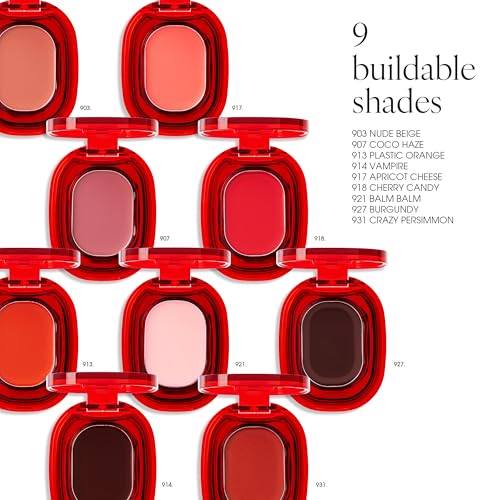 Plat Lips 921 Balm Lip & Cheek Tint - Dewy Glowy Finish
