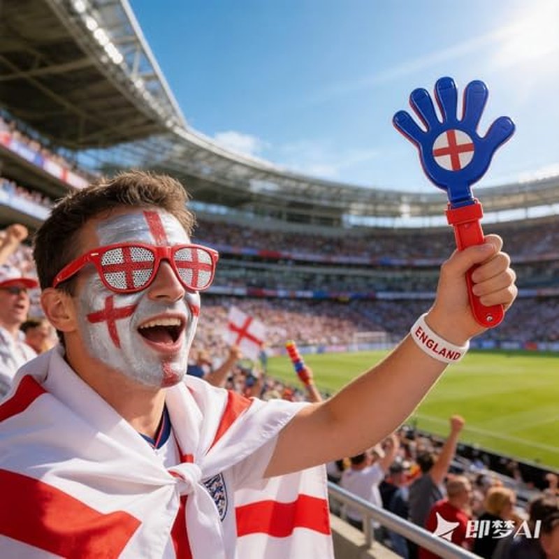England 2026 World Cup Fan Kit – 6-Piece Game Day Cheering Set