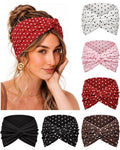 Extra Wide Headbands for Women 6 Pack, Non Slip Soft