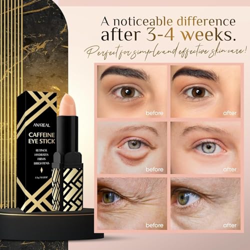 Caffeine Under Eye Balm Stick 2 Pack | Anti-Wrinkle Retinol