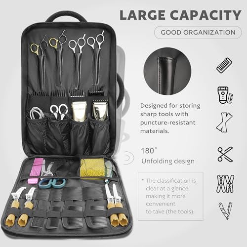 AUROTIER Barber Backpack with Insulated Pocket for Clippers