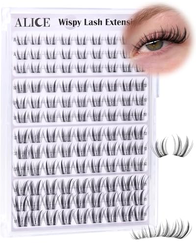 ALICE Manga Lash Clusters 8-14mm Wispy Spiky Eyelash Extensions