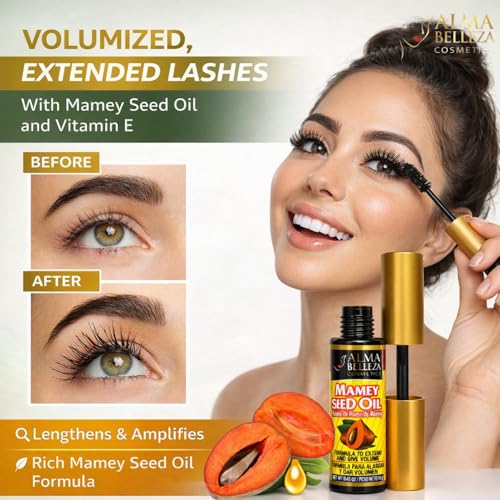 Mascara with Mamey Seed Oil - Lengthening & Volume Formula 13g