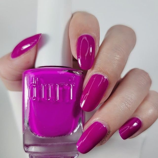 Duri Nail Growth System & 791 Berry Margarita Neon Purple Polish Set