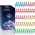 Poseidon 50Pcs Tattoo Cartridge Needles Assorted Sizes