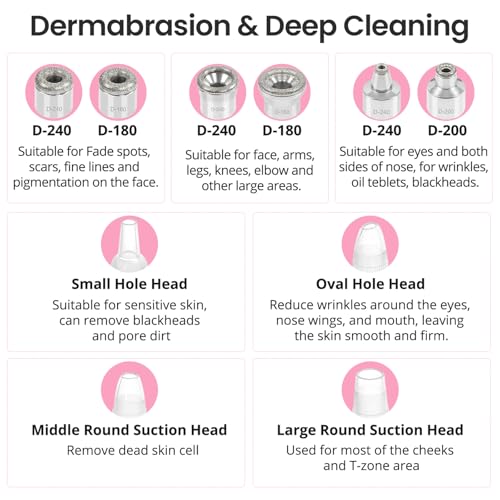 Diamond Microdermabrasion Machine - Blackhead Remover & Pore Vacuum