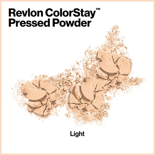 Revlon ColorStay Pressed Powder, 16HR Shine Control, 820 Light