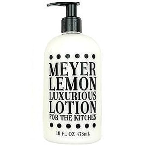 Greenwich Bay Kitchen Collection MEYER LEMON Scented Liquid Hand Soap & Lotion Combo with Shea Butter - 16 fl oz Pump Bottles