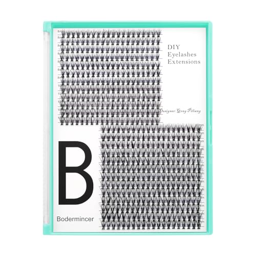 Bodermincer 20D Lash Clusters C Curl 8-10-12mm Mixed 500pcs