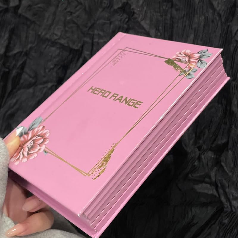 78-Color Makeup Palette Book with Brushes