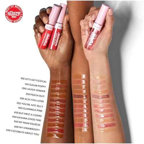 COVERGIRL Clean Fresh Yummy Lip Gloss, Sheer, Natural Scents, Vegan Formula - Let?¢æ¢âs Get Fizzical