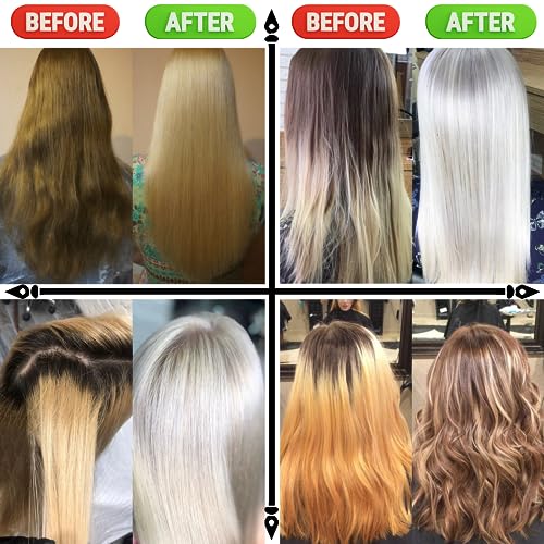 Professional Hair Bleach Powder - 9 Shades Lift - 16.9oz