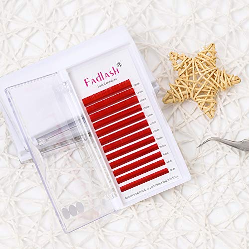 Easy Fan Volume Lash Extensions D Curl Mixed Tray 0.07mm 8-14mm